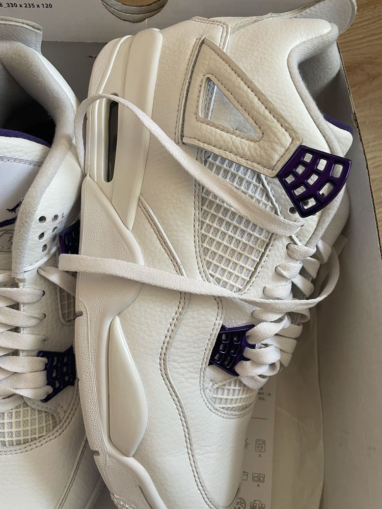Djordan 4 pink retro white