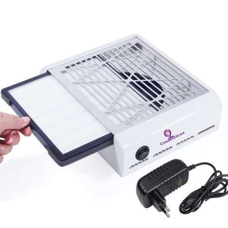 KIT Manichiura- LAMPA LED 86W_Aspirator praf 40W_Freza electrica 35w