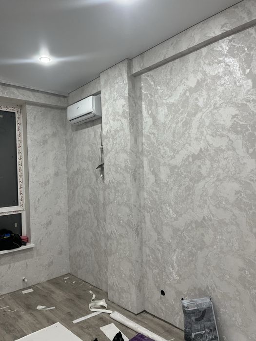 Поклейм обои галтели