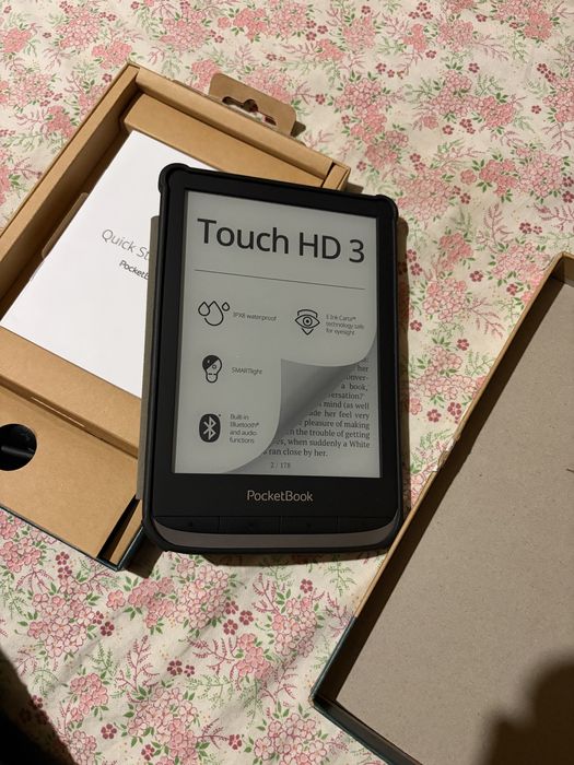 Ebook Reader Pocketbook Touch HD3, 6”, 16 GB, rezistent la apa