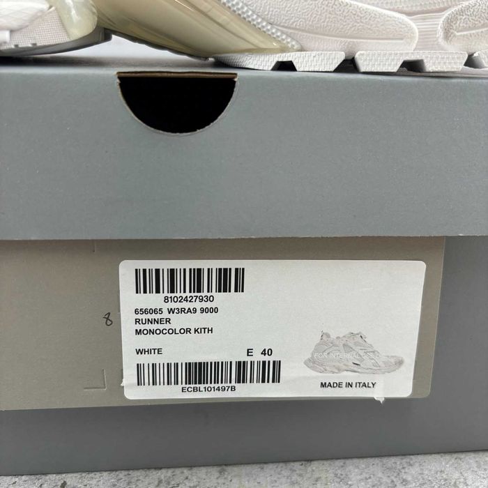Balenciaga Runner Albi (40/41) FULLBOX PREMIUM | Livrare cu verificare
