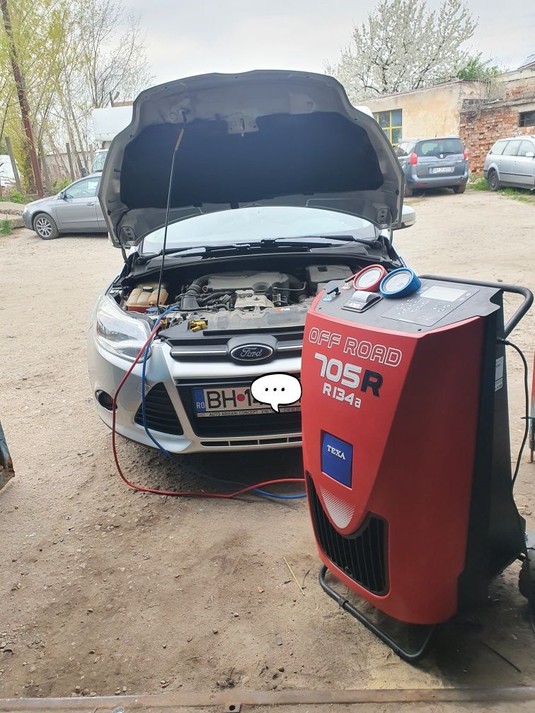 Incarcare instalație AC cu freon R134a ORADEA