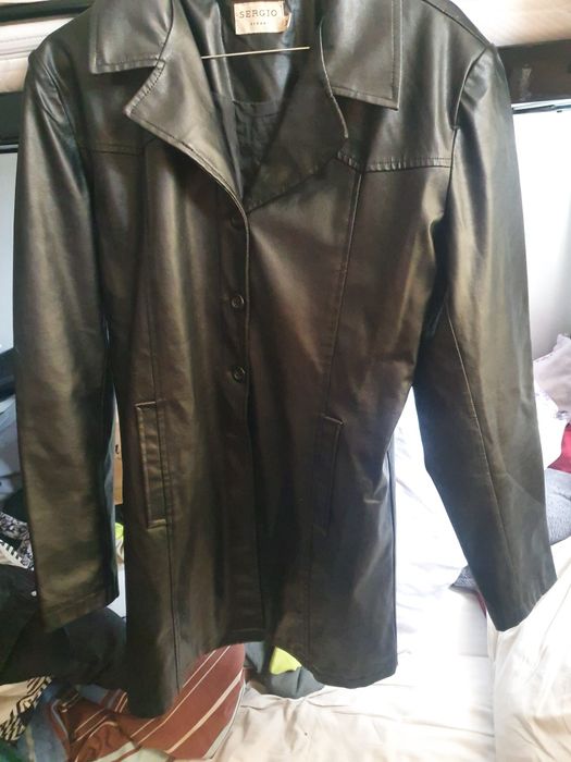 Jacheta imitatie de piele 38