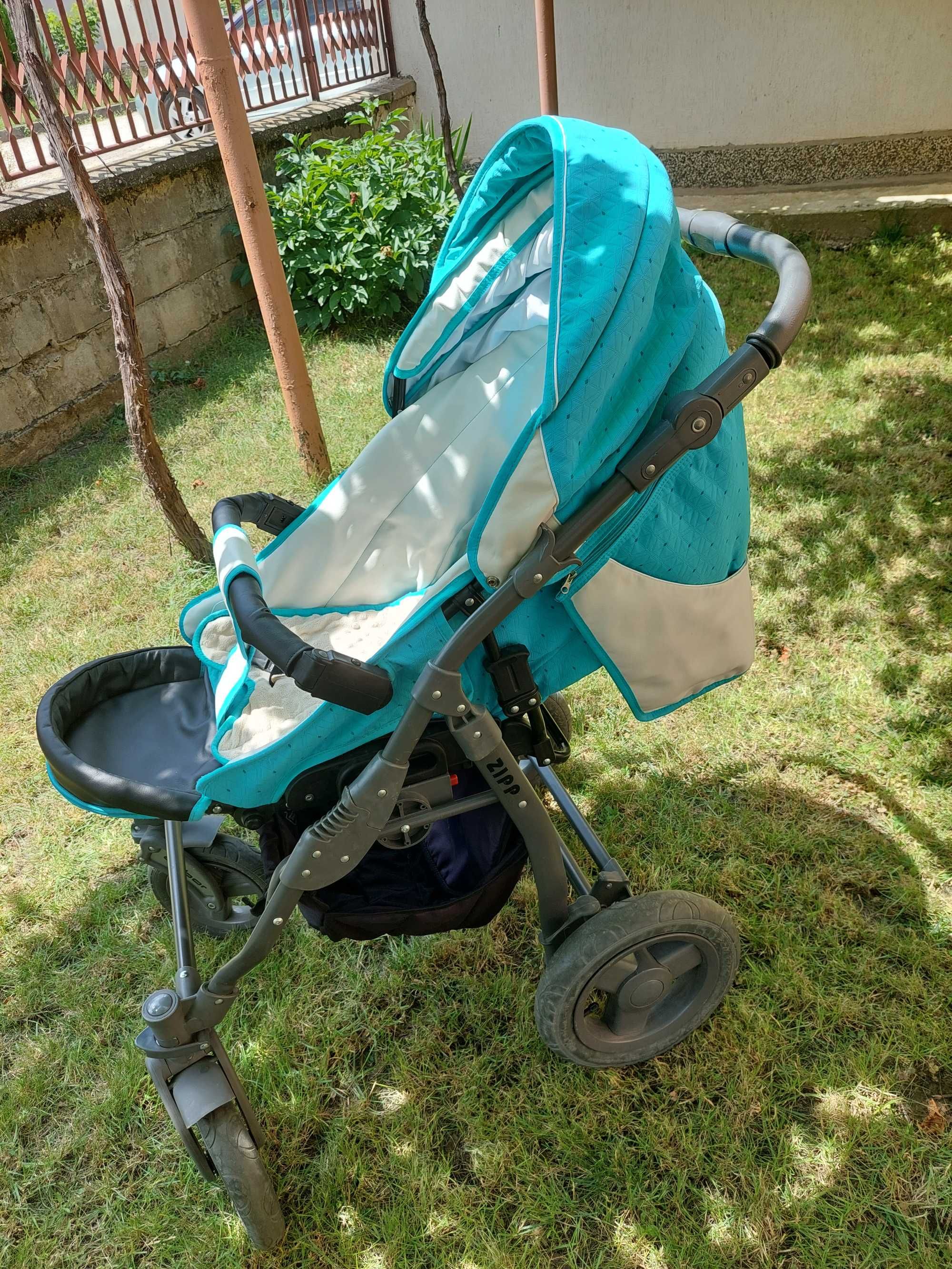 Бебешка коричка Zipp 2в1