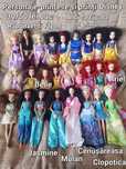 Păpuși prințese Disney(Jasmine,Rapunzel,Belle)
