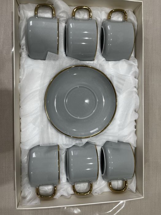 Чайный набор, стеклокерамика 12 предметов