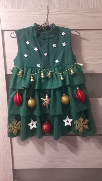 Елочка - детский новогодний костюм