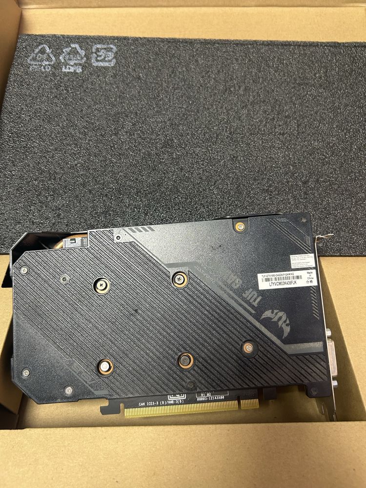 Geforce 1650 tuf gaming 4gb oc