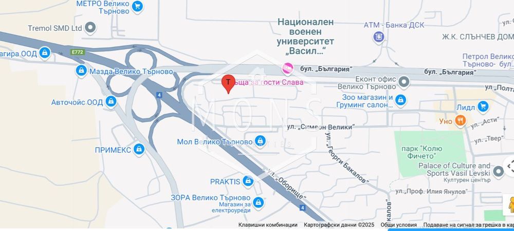 Магазин в Велико Търново-Колю Фичето площ 60 цена 71000