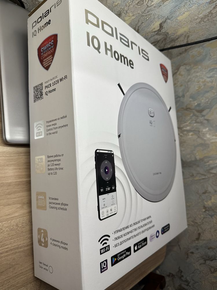 Робот-пылесос Polaris PVCR 1028 Wi-Fi IQ Home
