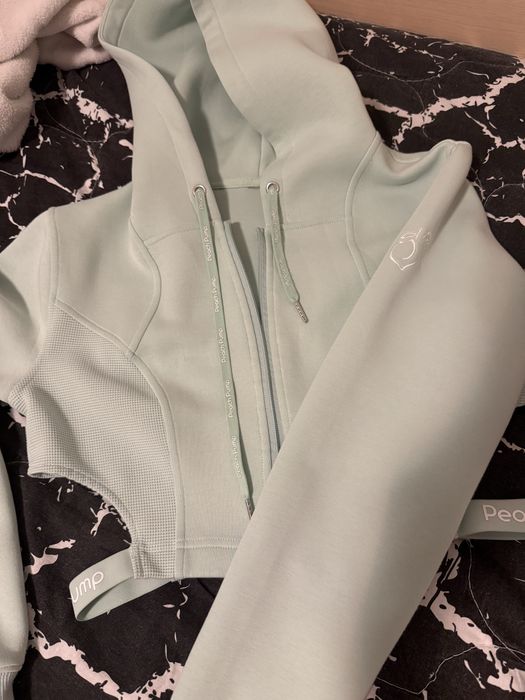 Къс суичър Pump Peach