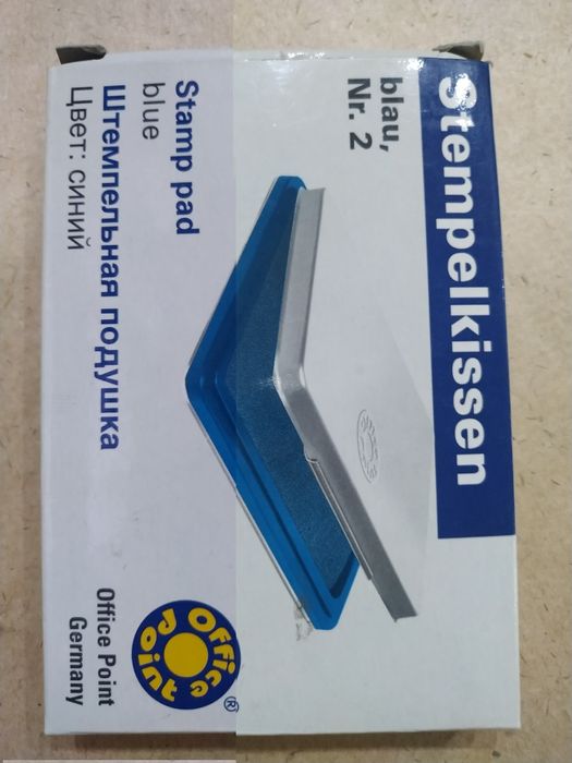 Подушка штемпельная новая