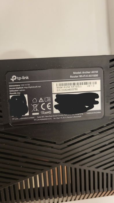 Router TP-Link Archer AX10 (Wi-Fi 6, Gigabit)