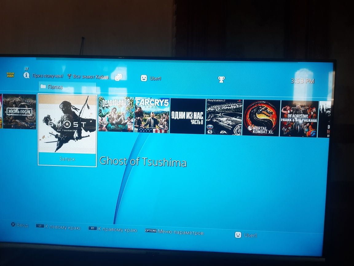 В хорошем состоянии Ps4 slim 1tb  ver9.00 goldhen