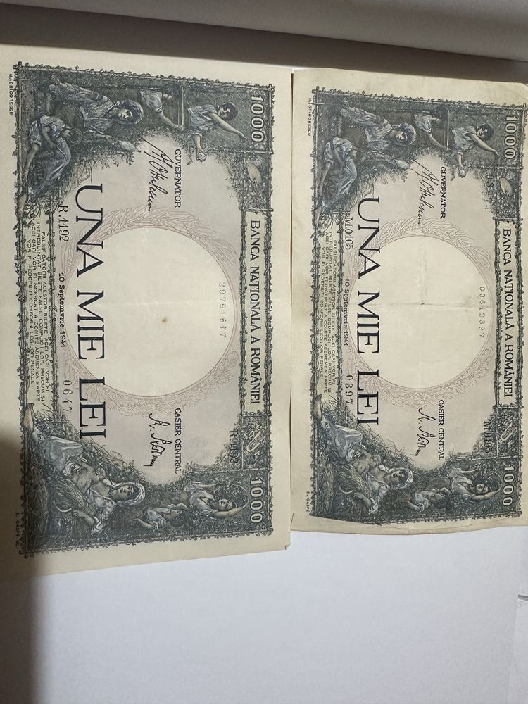 Vand Bancnote din perioada interbelica
