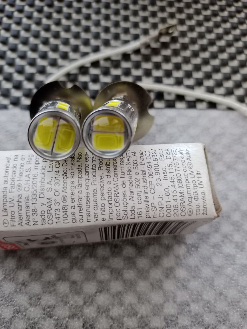 Лампы 12V, H3,OSRAM, диодные