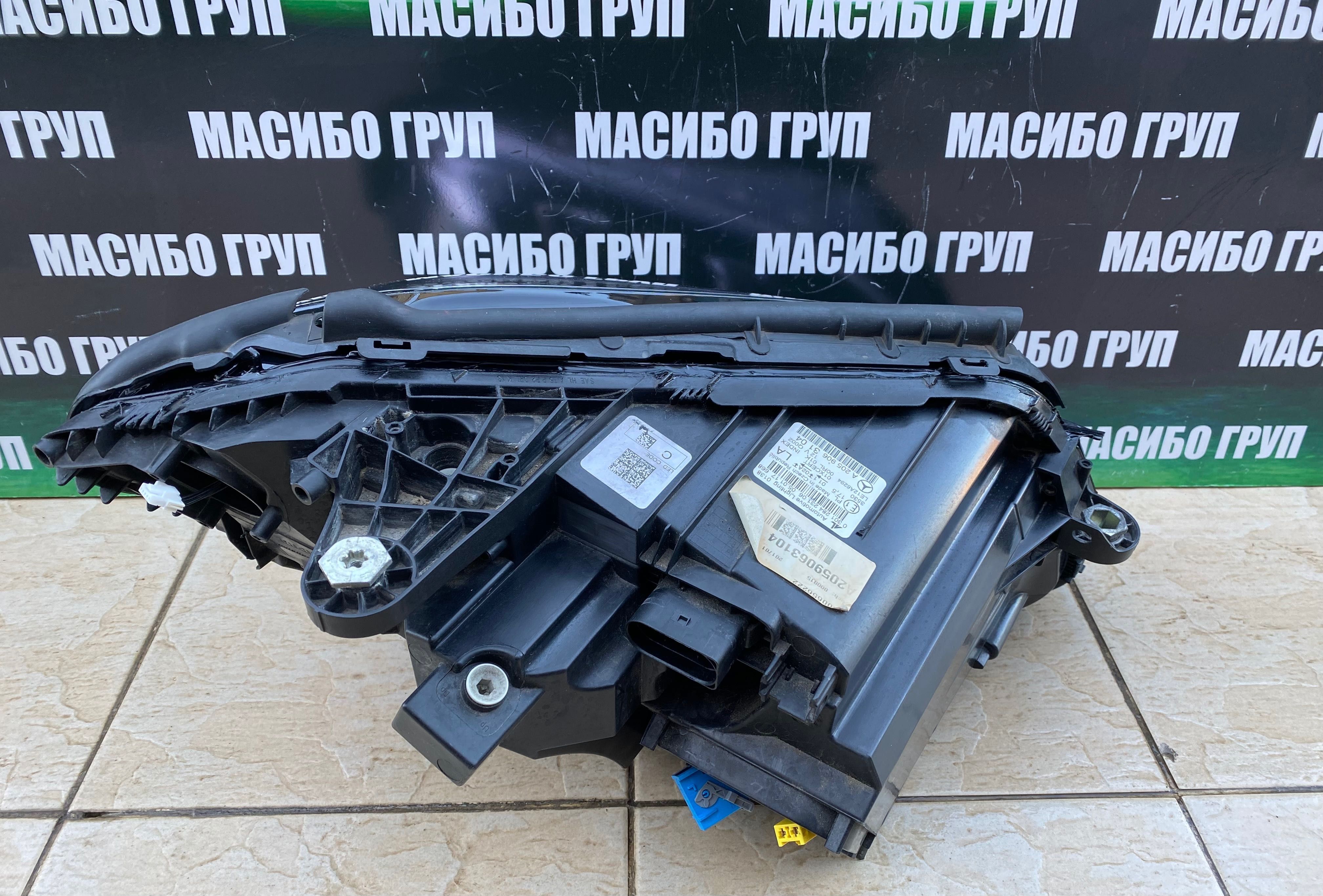 Фарове far Full Led фар за Мерцедес Ц-класа Mercedes C-класа W205