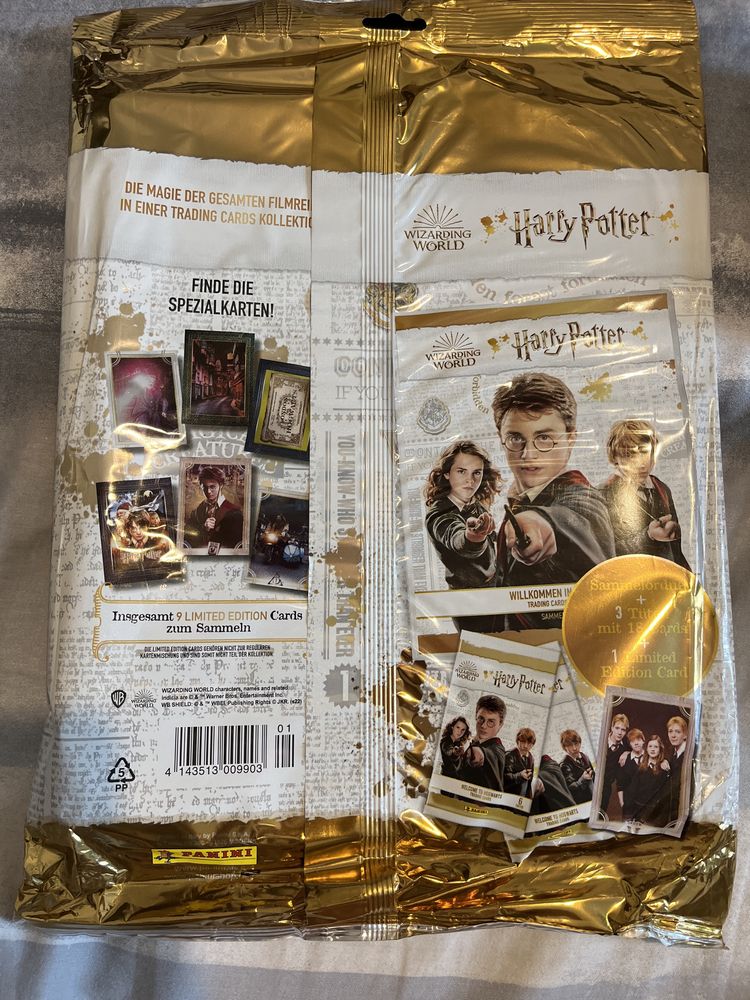 Panini Harry Potter cartonase album sigilat si 2 x 24  plicuri