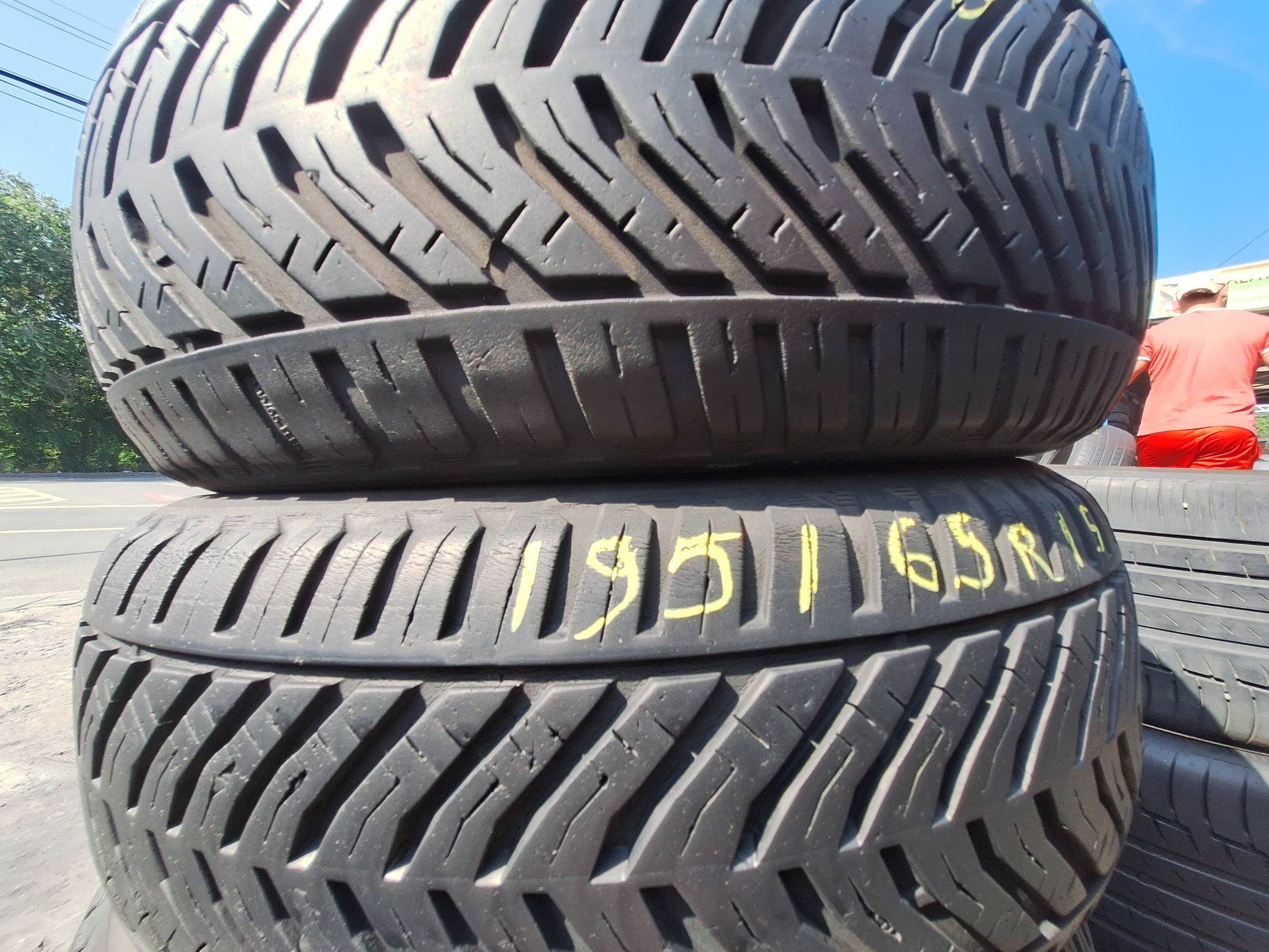 2 anvelope allseasons 195/65r15 Tigar 2023 Montaj Gratuit
