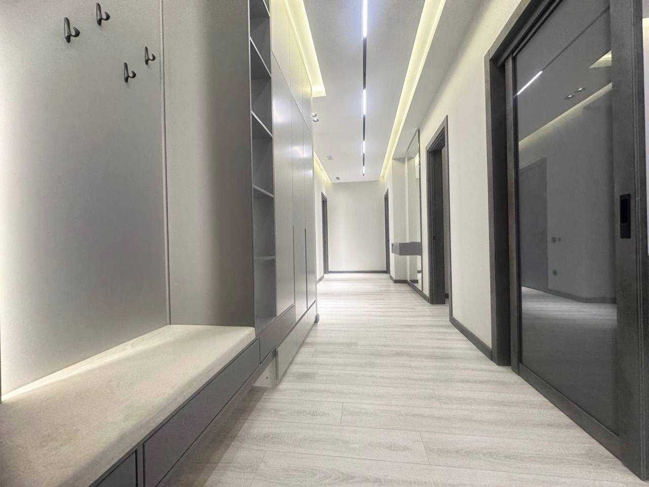 Сдается шикарная новая 3-х комнатная квартира в НРЖ Ойбек!
