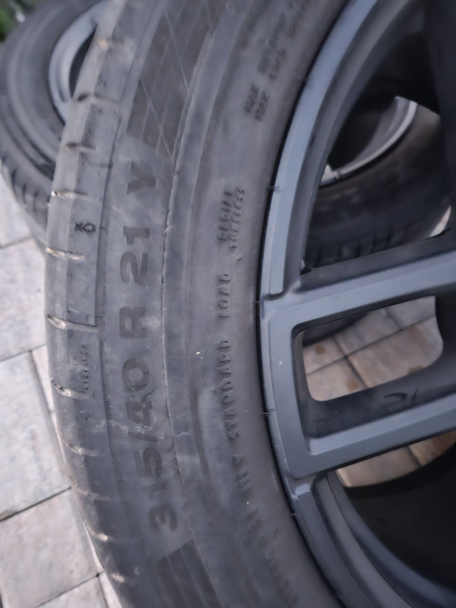 Jante cu anvelope Mercedes Gle Coupe AMG