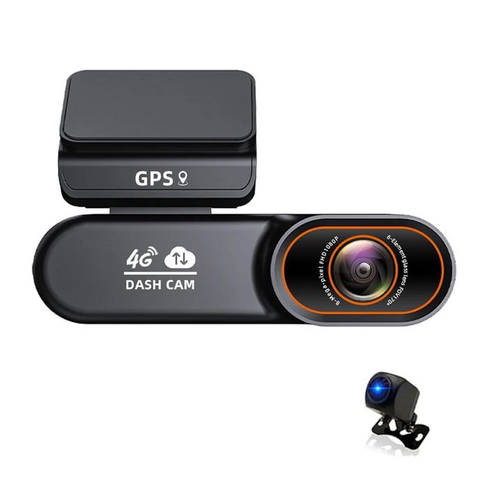 Onlayn 4G + GPS video registrator — 2 ta kamera