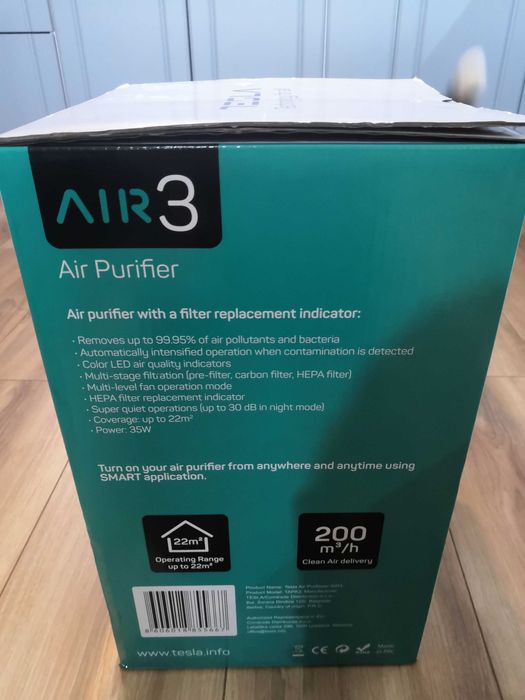 Purificator de aer Tesla Air3