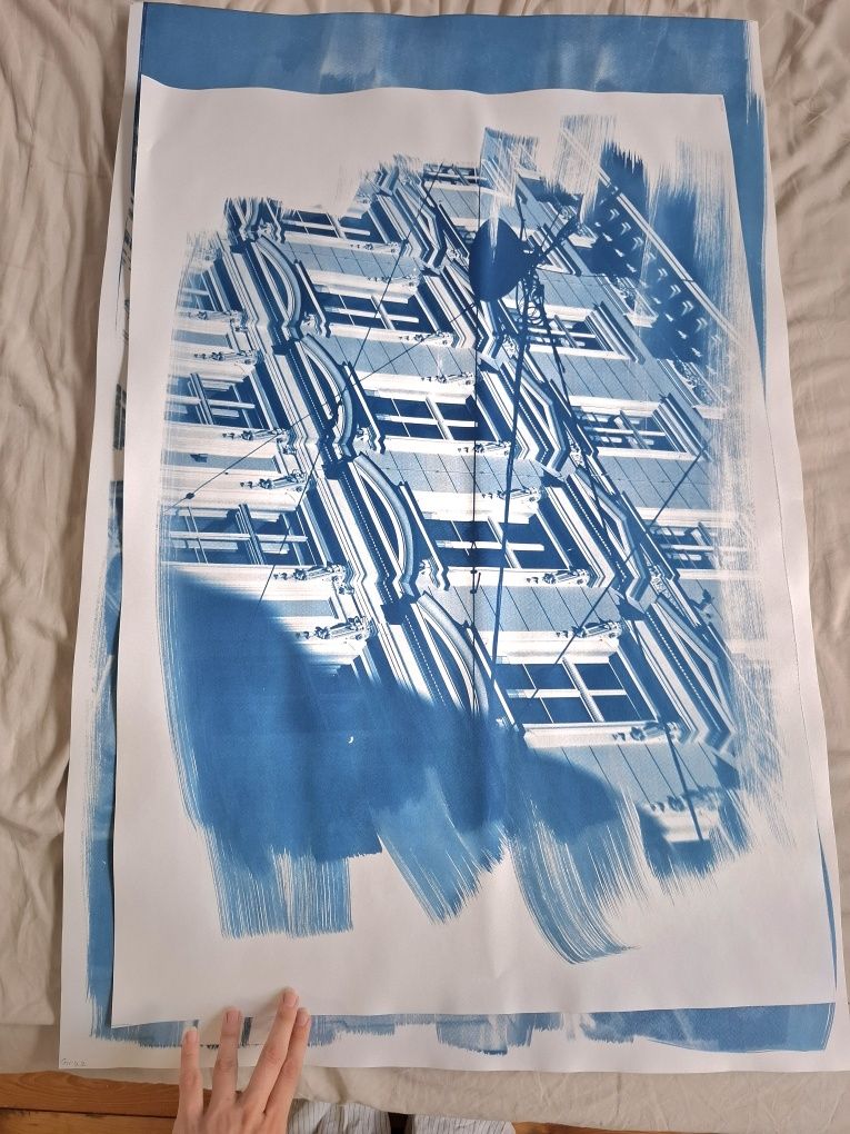 Фотография цианотипия, wallart