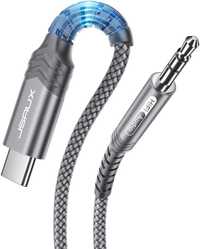 Cablu USB C la jack audio 3,5mm 2m,iPhone 15 Pro Max,iPad Pro,Samsung