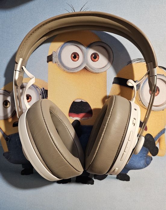 Безжични слушалки Sennheiser - Momentum 3 Wireless, бели
