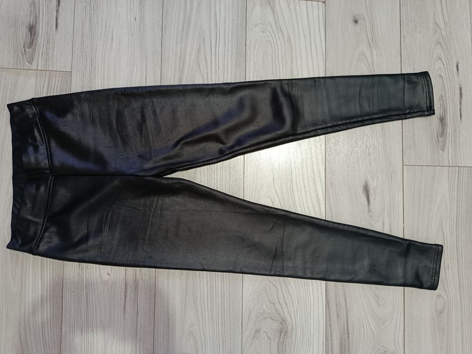 Colanți lucioși cu blăniță pentru toamna iarna primăvara mărimea M 38.