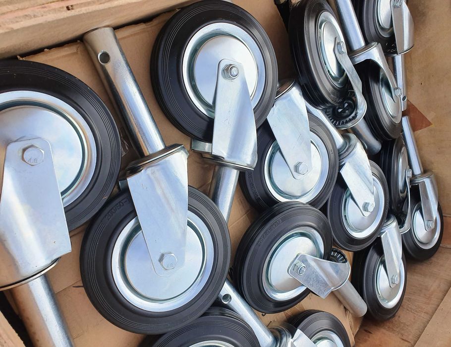 Roata schela, roti schele metalice simple sau cu frana