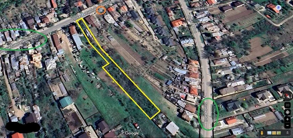 Domnesti Ilfov Tudor Vladimirescu teren 2000m, casa parter, utilitati