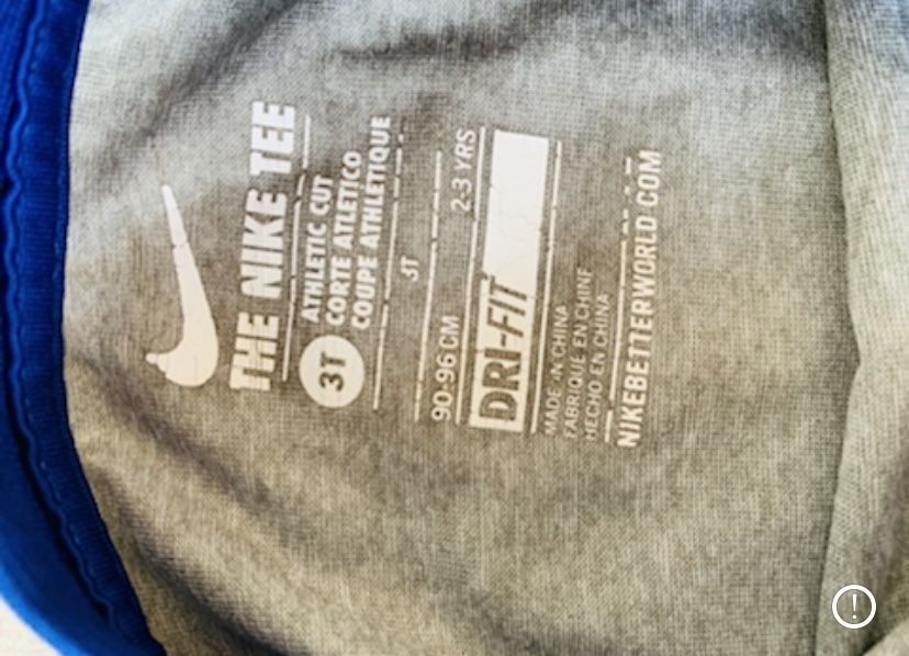 Блузка Nike Dri Fit, размер 98см