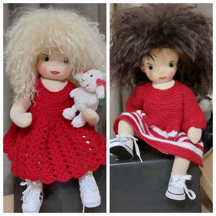 Кукла   ручной  работы, текстильная,  интерьерная (игровая)