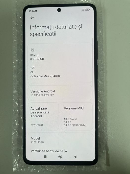 Xiaomi Mi 11T Pro 5G 128GB Black ID-lfe498