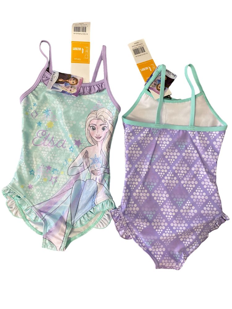 Costum de baie intreg Frozen - Ana & Elsa