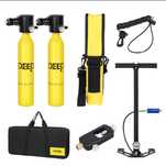 Mini scuba tank snorkeling concediu  diving scufundare