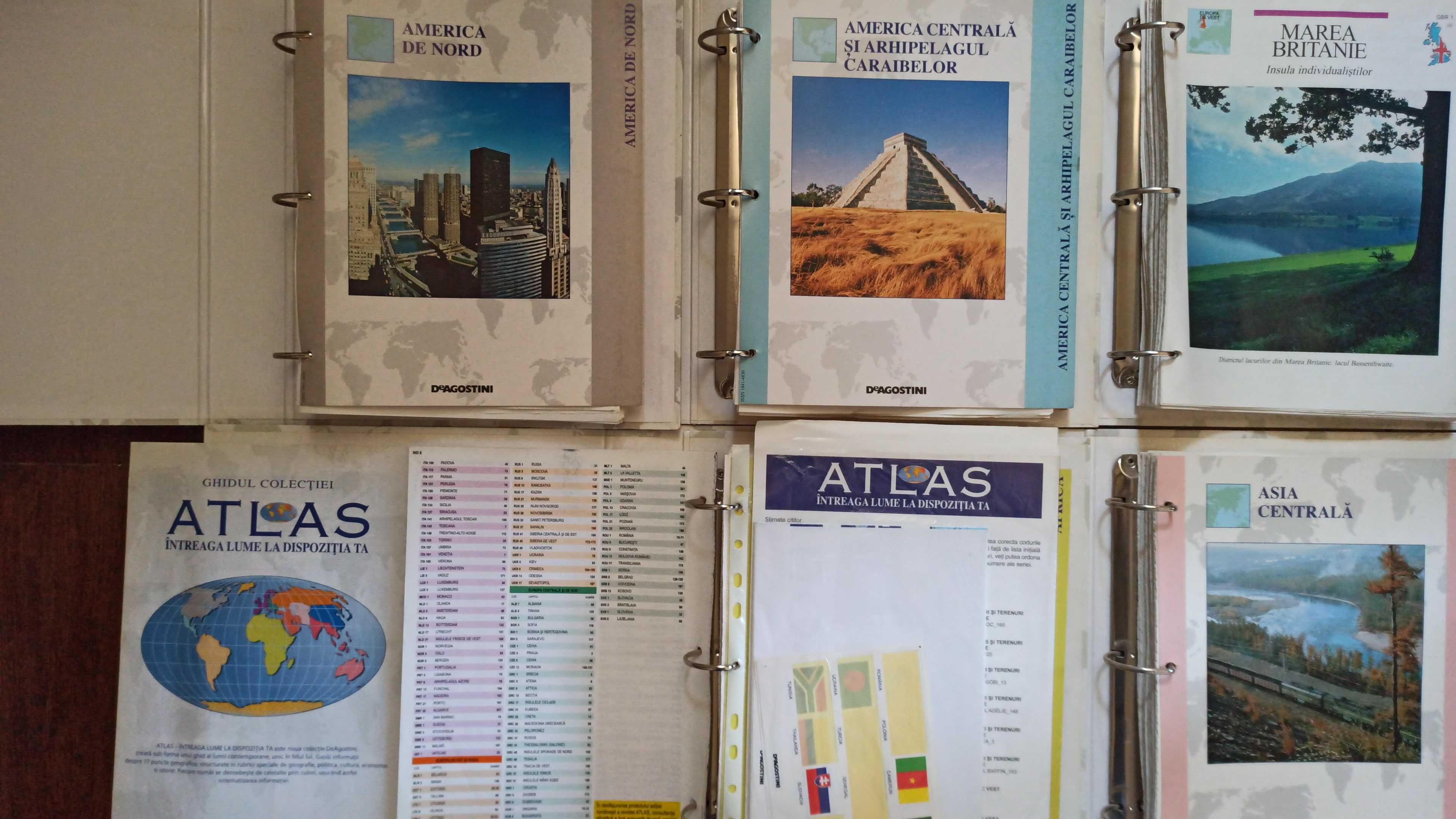 Colectie INTEGRALA Atlas intreaga lume la dispozitia ta