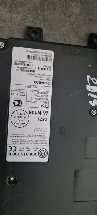 Modul releu,modul cornering,xenon vwEos 2011-2016