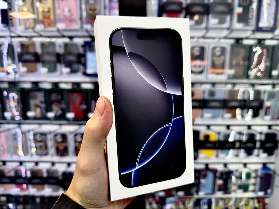 iPhone 16 pro 256gb black