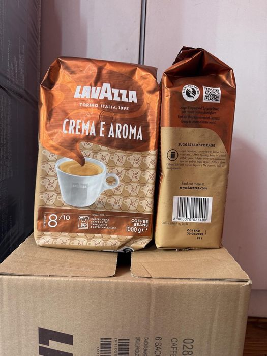 Кафе лаваца Крема арома 1кг.