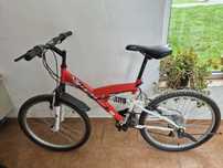 Bicicletă de dame sau fete cu roti pe 24 inch, 18 viteze , stare fff b