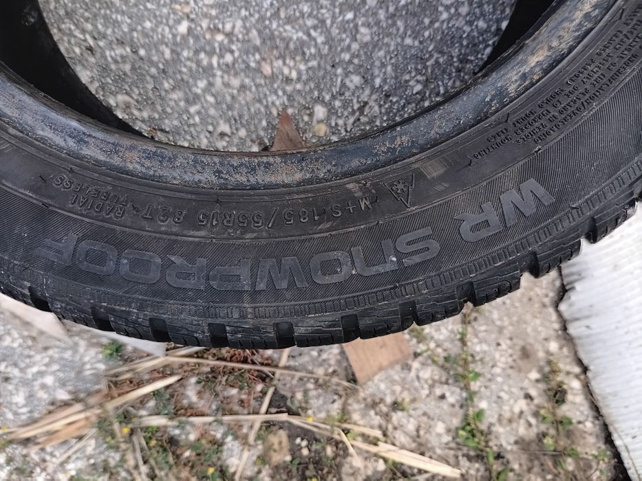 Зимни гуми 4 бр. 185/55R15 Nokian dot 2921 - 7mm