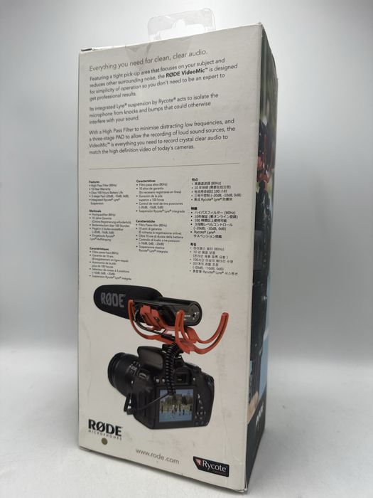 Rode Rycote Videomic - Microfon pentru DSLR Sigilat G2