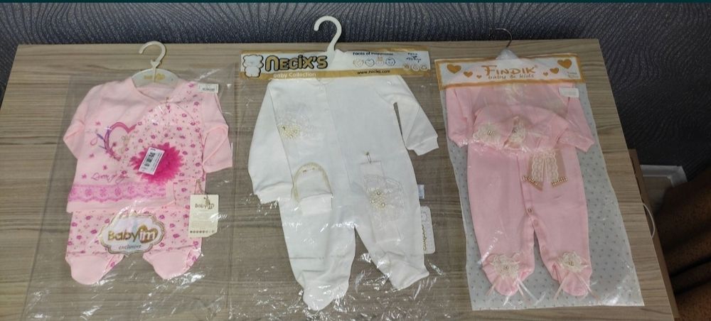 Костюмы для новорождённых (девочка)