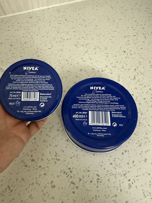 crema nivea 400ml