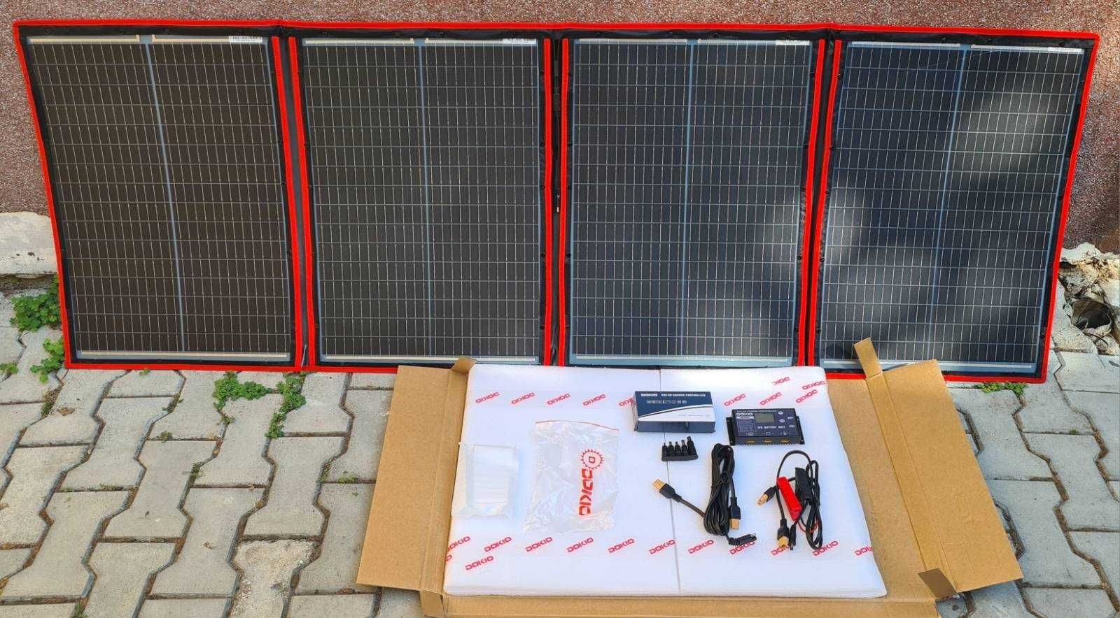 Гъвкав соларен панел DOKIO 200W Най- висок клас