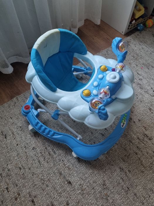 Premergator Reglabil in 3 Trepte Baby Care Ratusca, Pliabil, 8 Roti, C