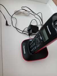 Телефон стационарный с адаптером Panasonic